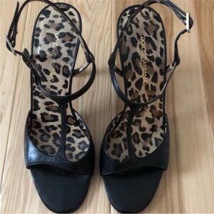 Dolce & Gabbana Black Women's Sandals